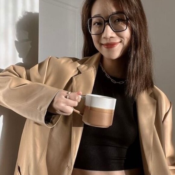 Gucci GG1003O 008 Eyeglasses Shiny Black 53mm Square Frame - Picture 3 of 11